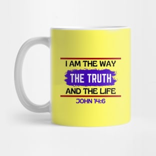 I am the way, the truth and the life | Christian Saying Mug